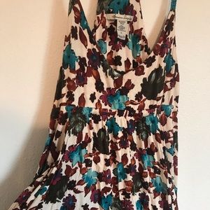 Racer back floral Dress